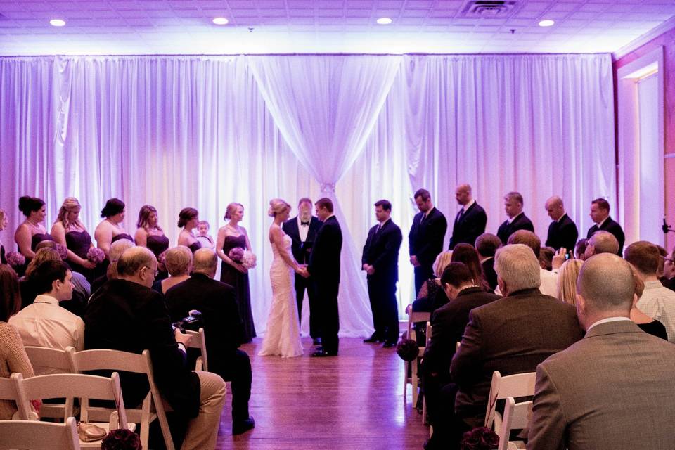 Separate ceremony space
