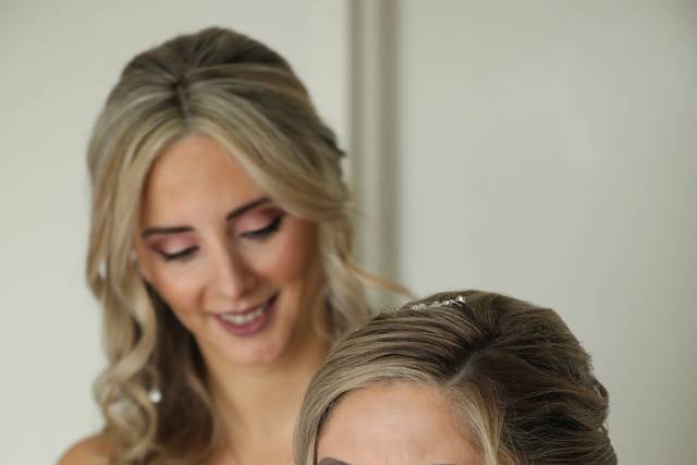 Bride with the Maid of honor