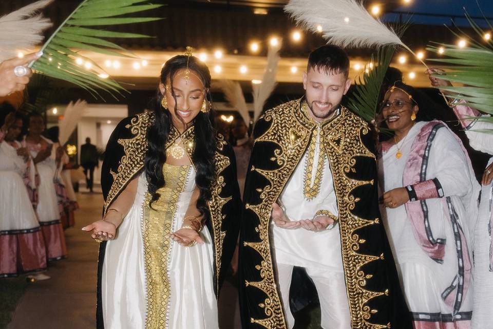 Ethiopian Wedding Entrance