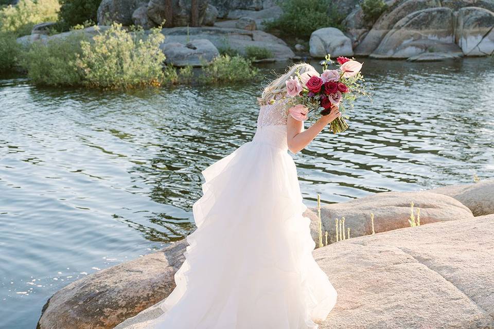 Lake Tahoe Bride