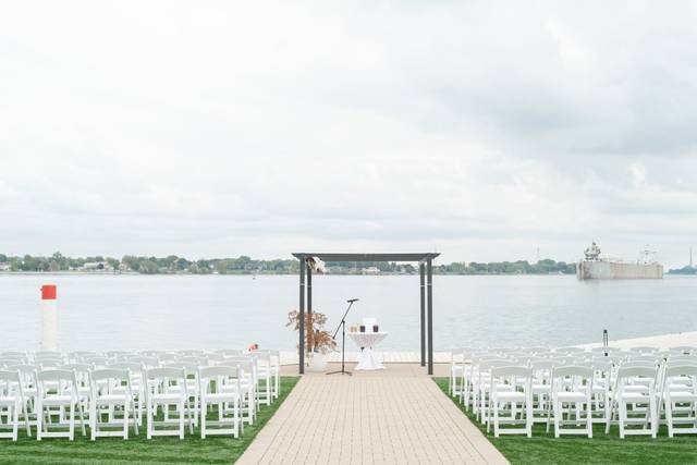 Ceremony setup