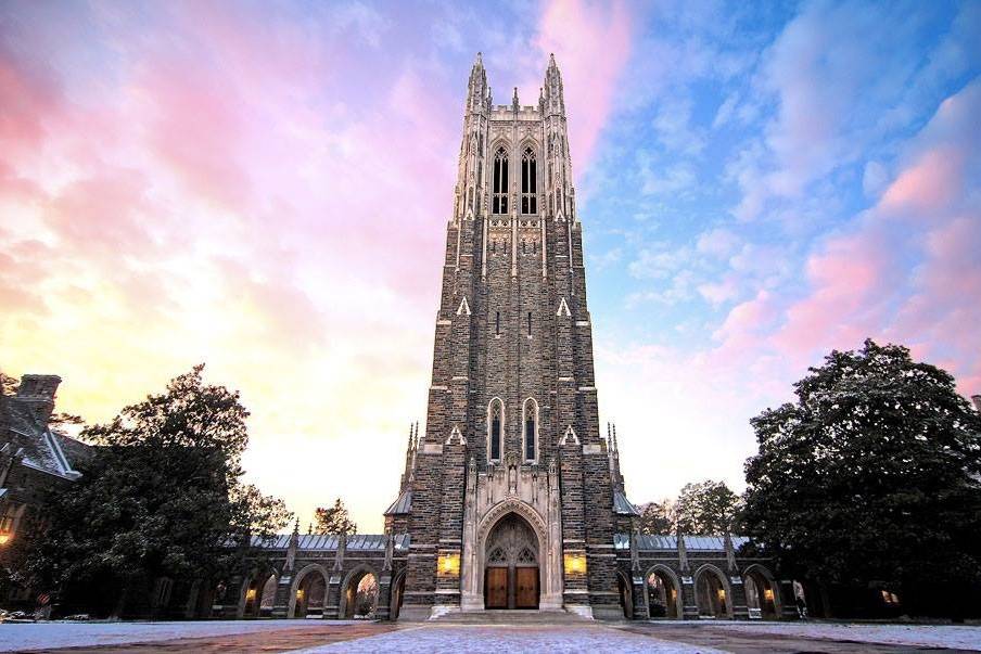 duke university chapel interior