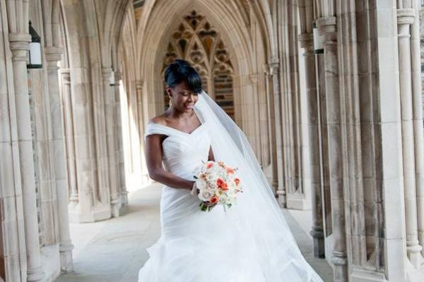 Bride's portrait