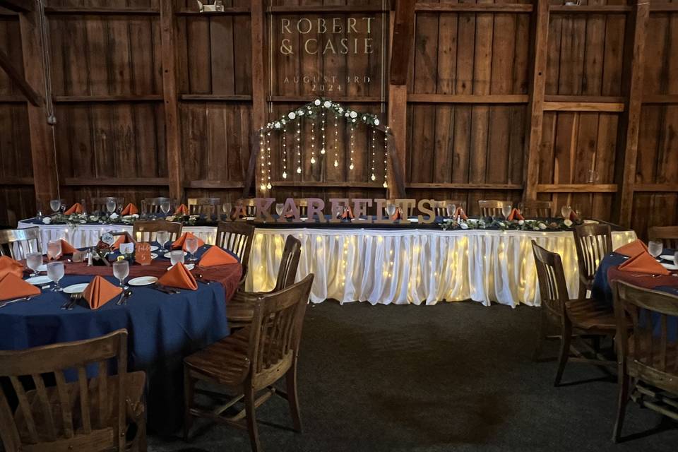 Head Table