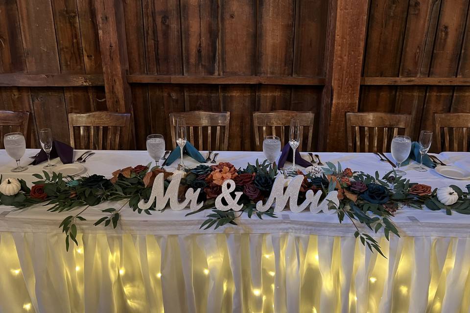 Head Table