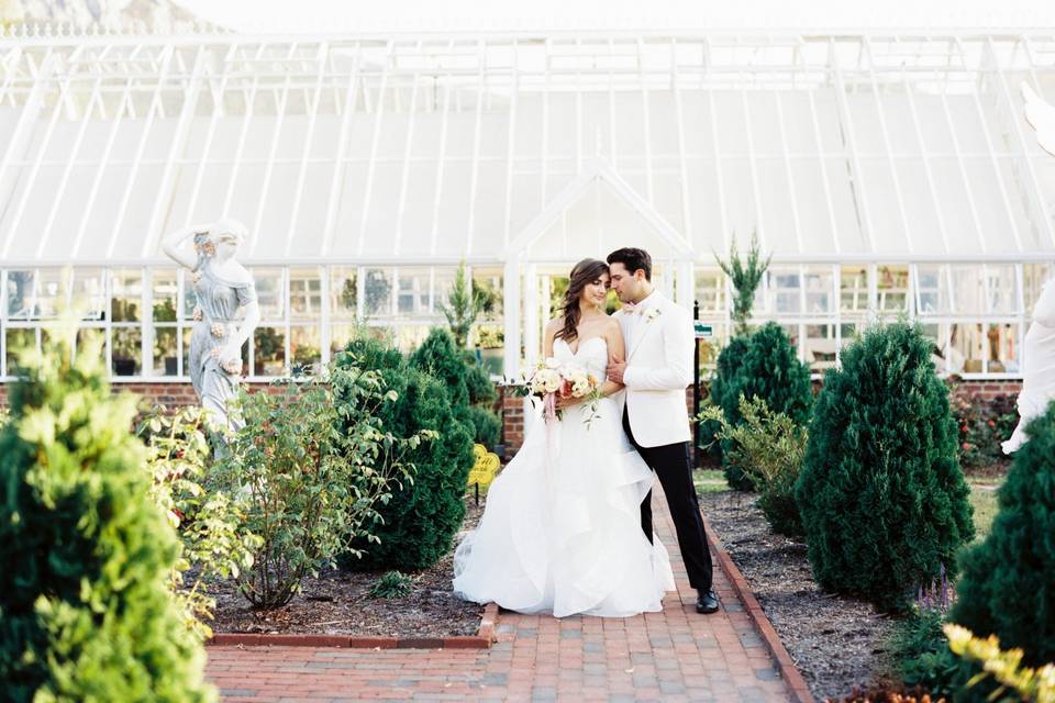 Greenhouse Bride & Groom