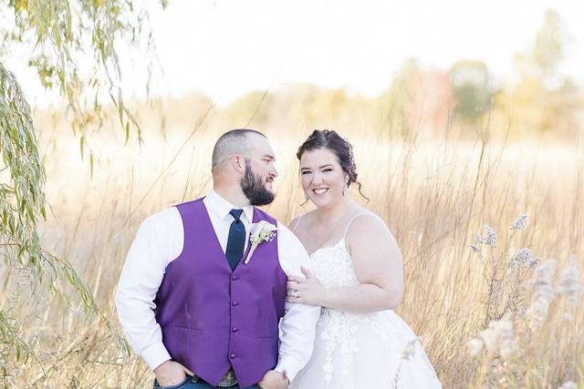 Bride and groom