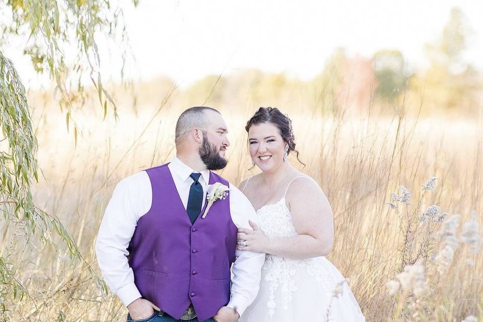 Bride and groom