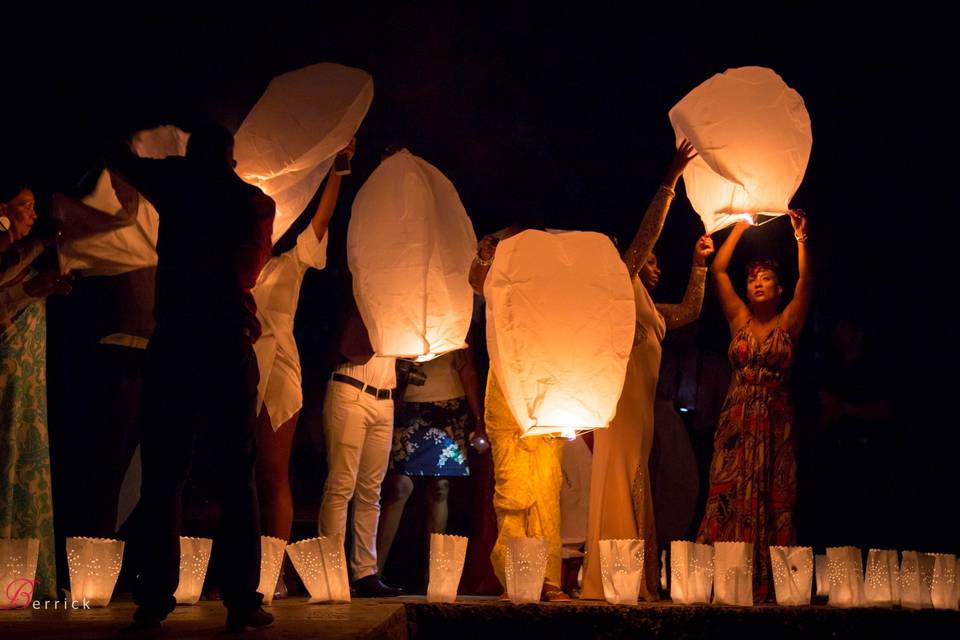 Lighting ambiance in Ocho Ríos