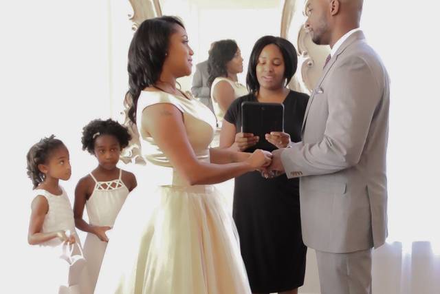 Marlowe house ceremony
