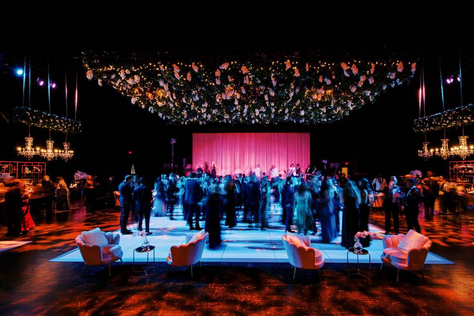 A gorgeous reception