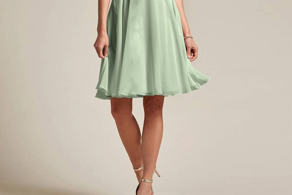 Short bridesmaid dress