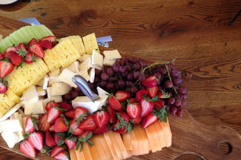 Cheese and Fruit Platter