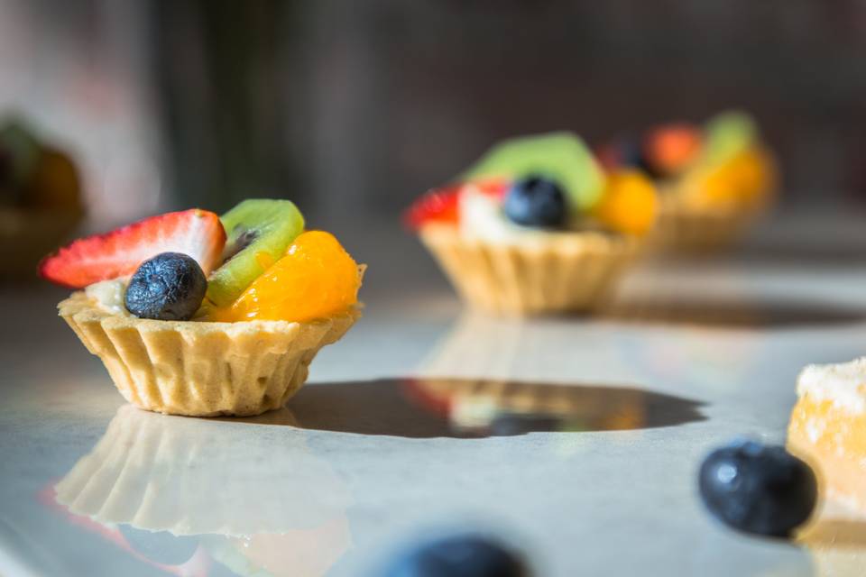 Tiny Fruit Tartlettes