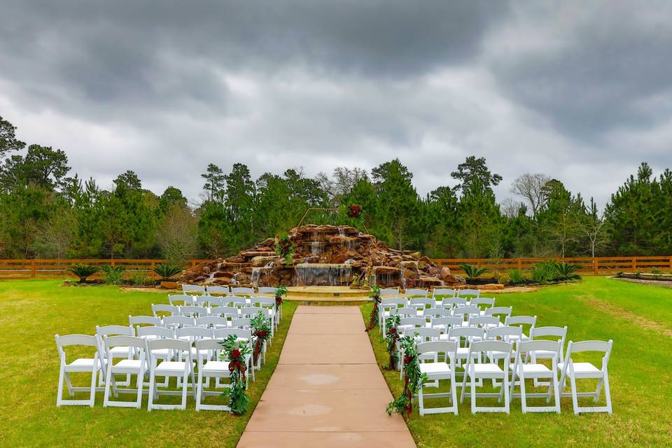 Waterfall Ceremony Site