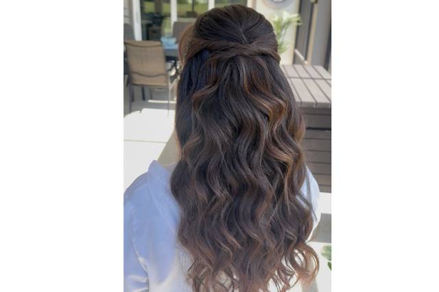 Half up Half down