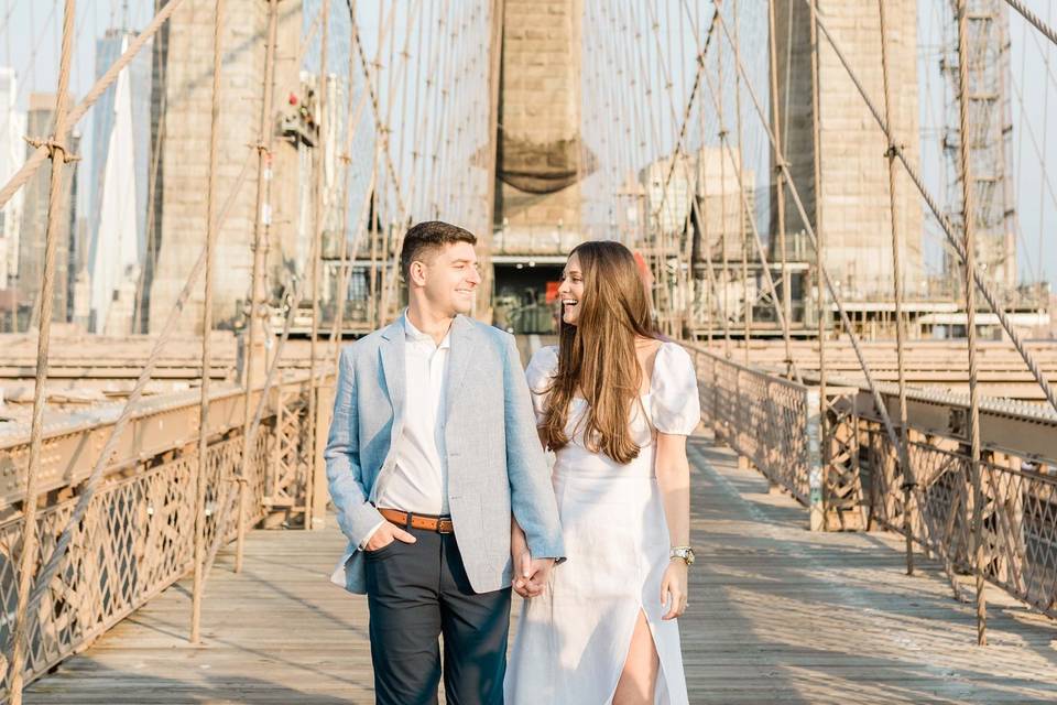 Brooklyn Bridge Engagement