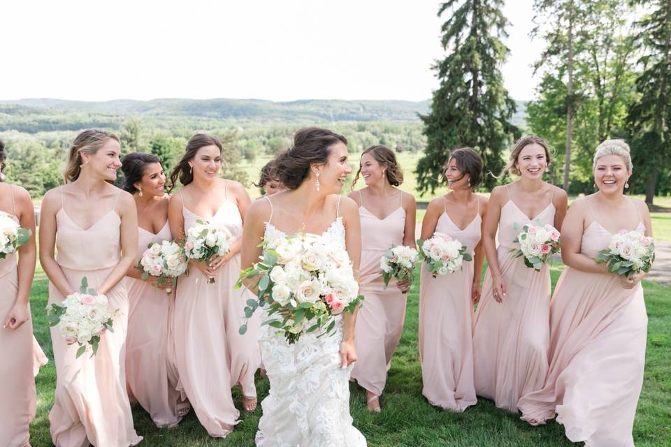 Blush Bridesmaids