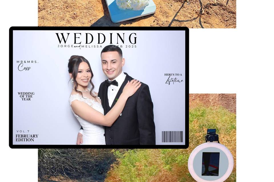Vogue Photo Booth Frame
