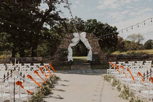 One of two ceremony sites