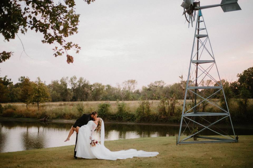 One of two ceremony sites