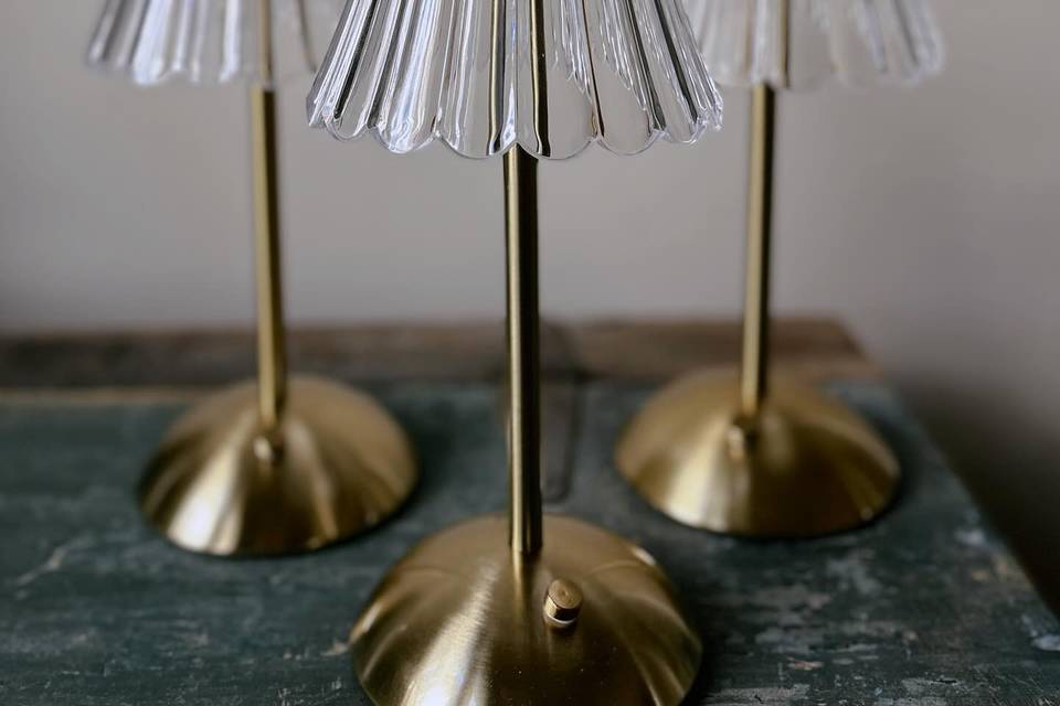 Gold Table Top Lamps