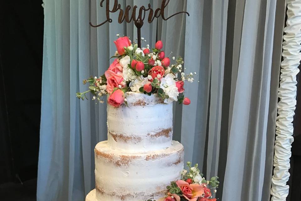 Rustic Naked cake