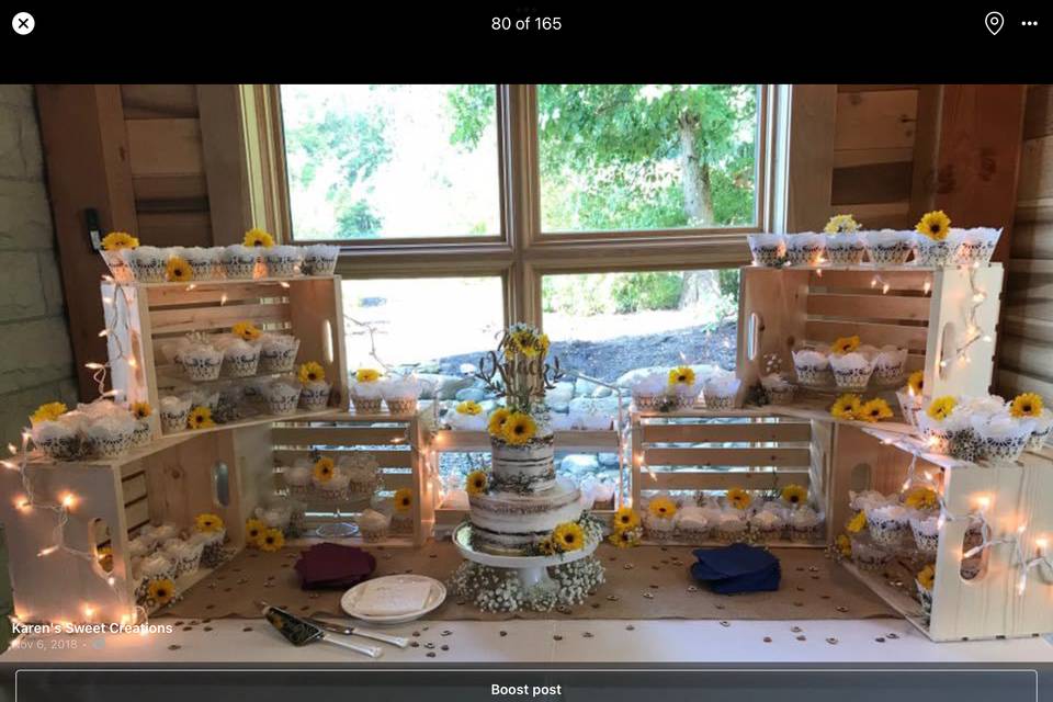 Rustic park wedding