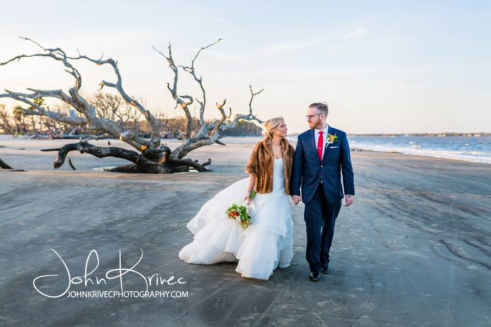 Driftwood Beach Wedding Jekyll