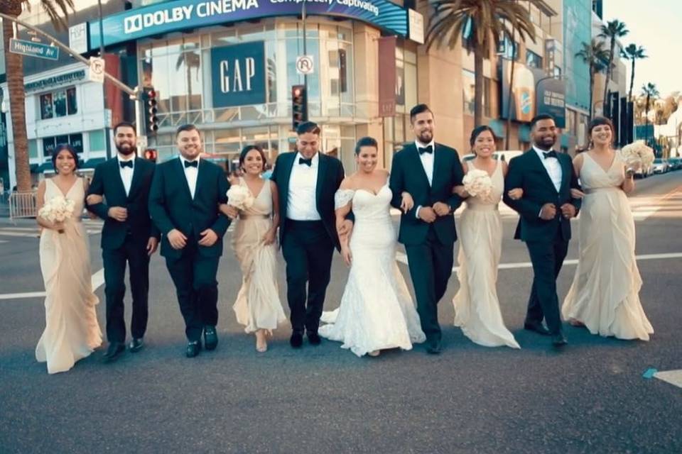 Bridal attendants