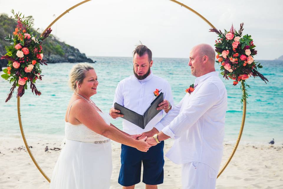 Michelle & Kenneth - Trunk Bay