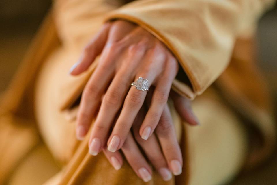 Emerald Diamond Ring