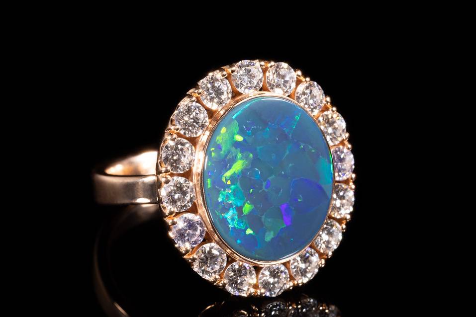 18k Opal Ring
