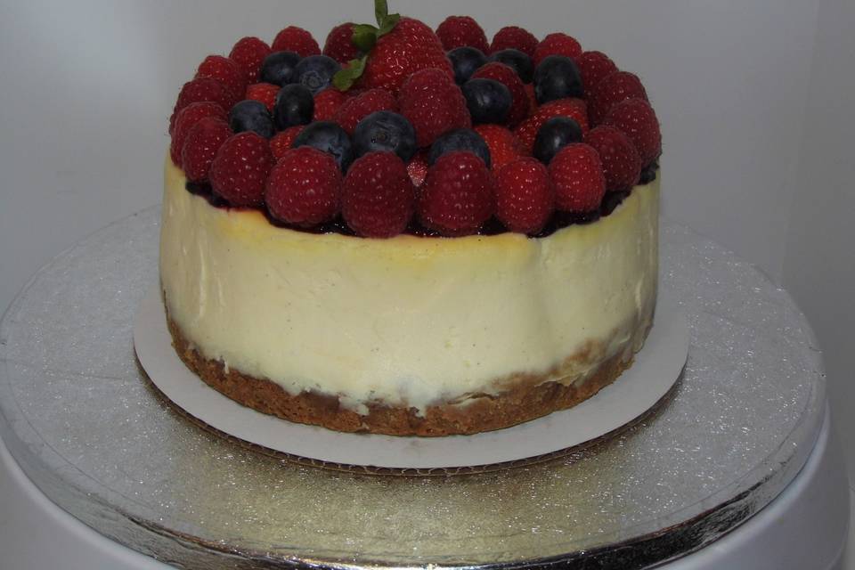 Fruit Topped Cheesecake