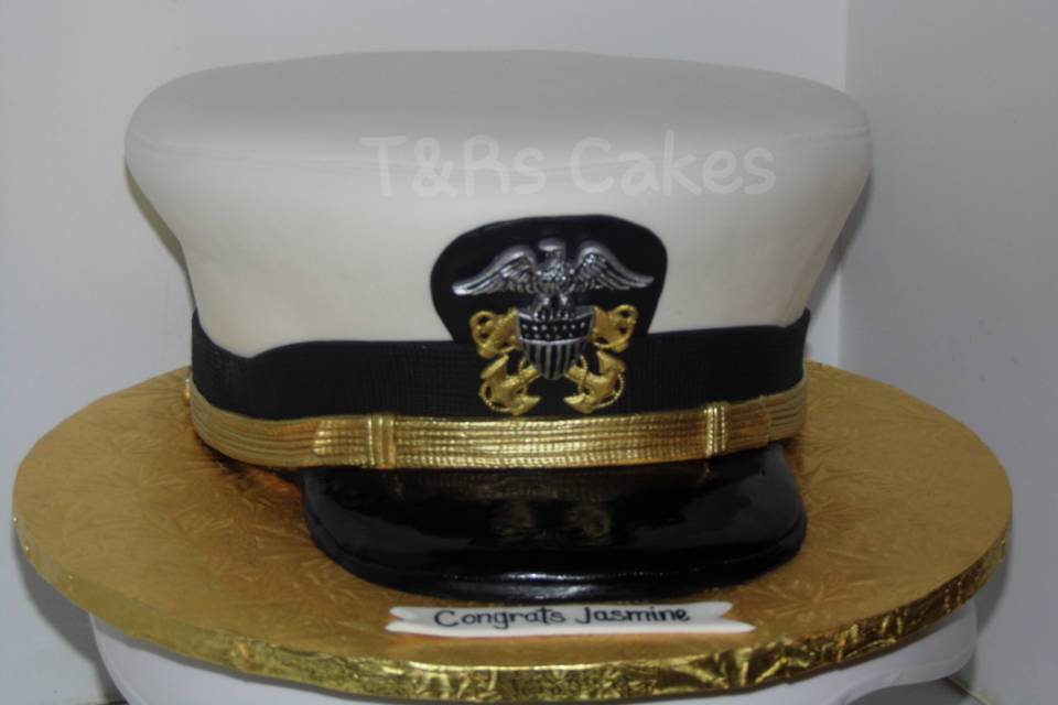 Naval Cover Cake