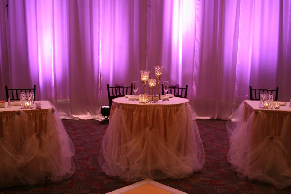 Sweetheart table