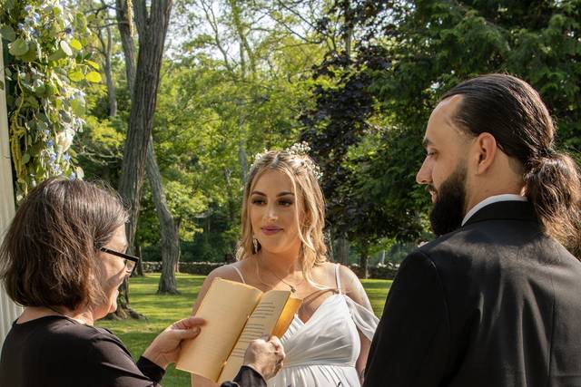 Get married outdoors, anywhere
