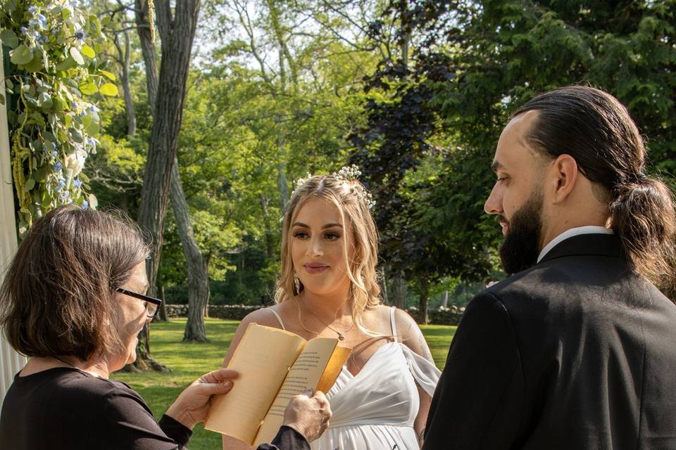 Get married outdoors, anywhere