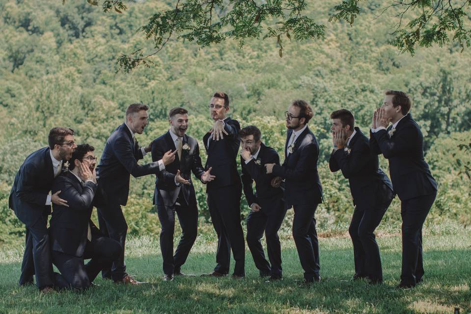 Groomsmen Shot