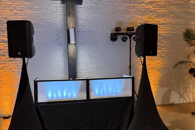 DJ setup at Walden