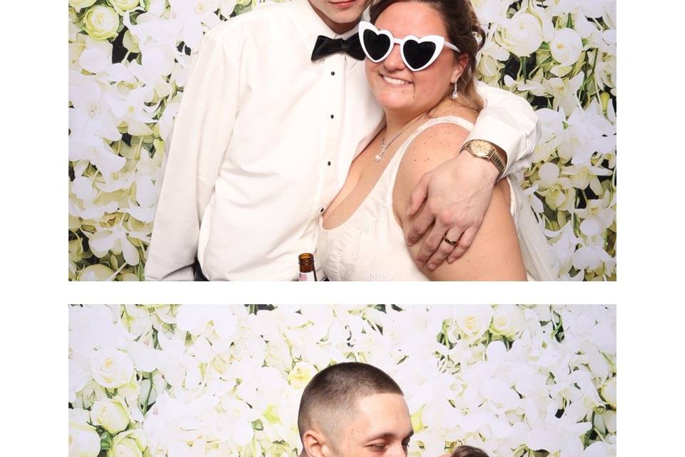 Photo booth strip
