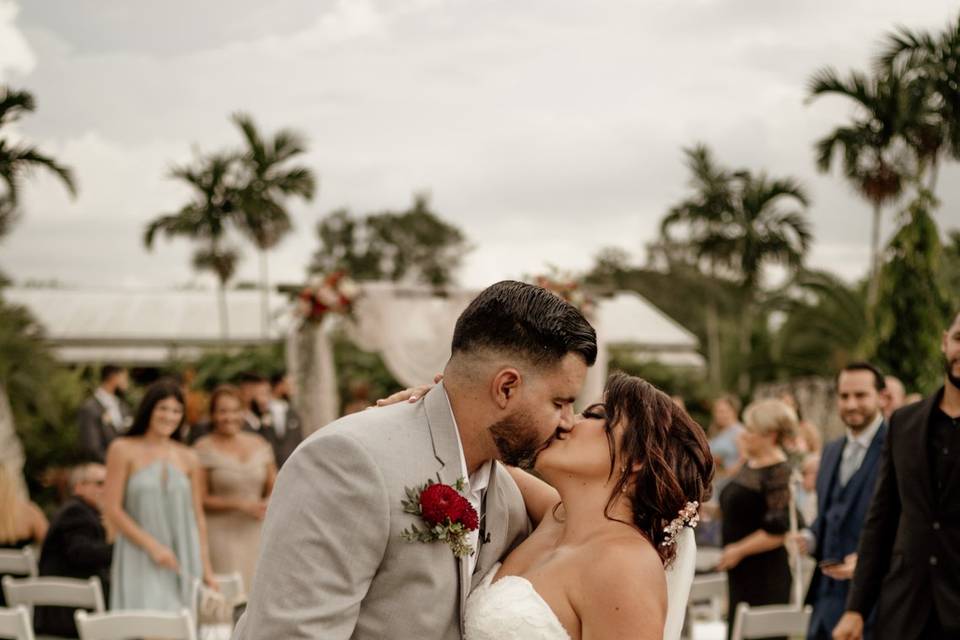 Ceremony aisle