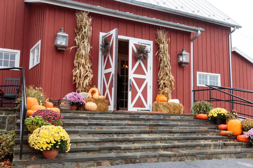 Barn entrance