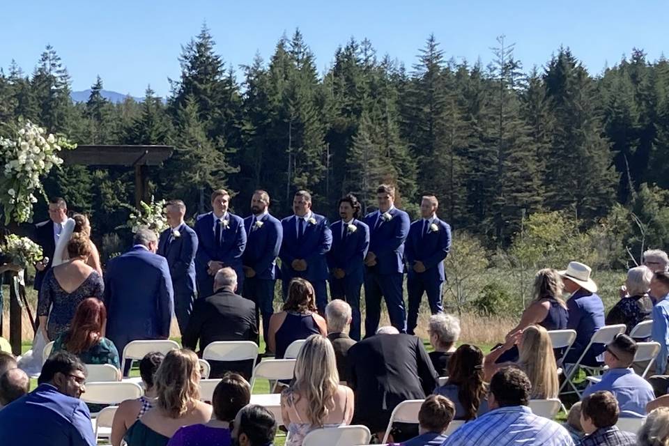 Ceremony area