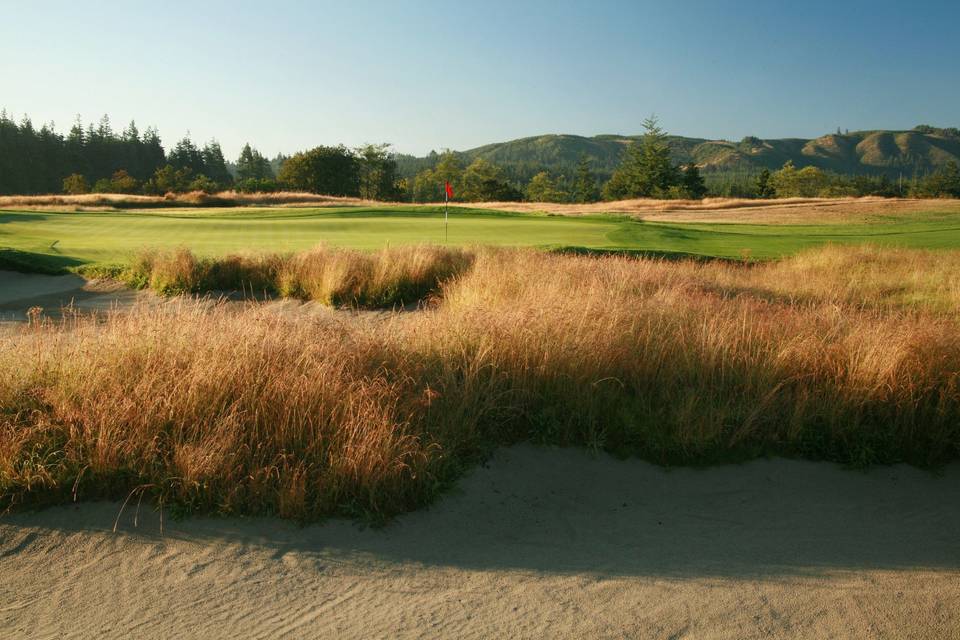 It's the perfect place for a pre-wedding golf outing