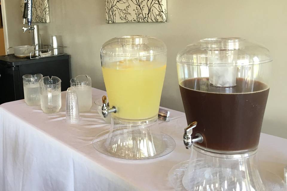 Beverages available