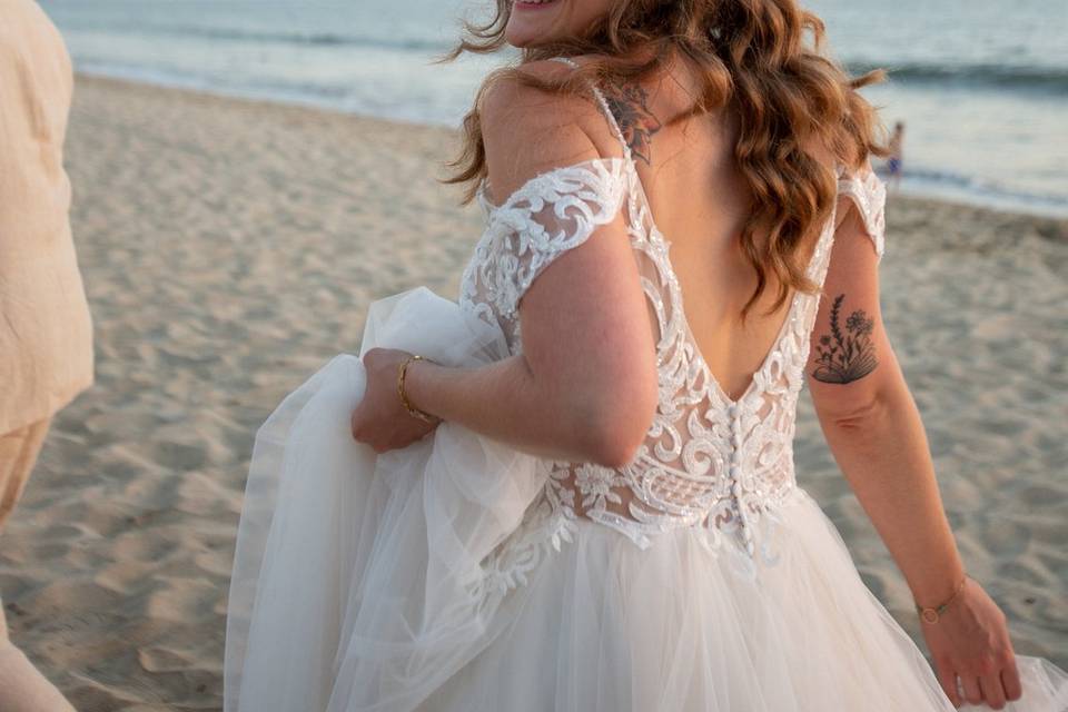 Beach bride