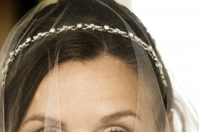 Beautiful Bride wanted a delicate and sophisticated look, timeless look.