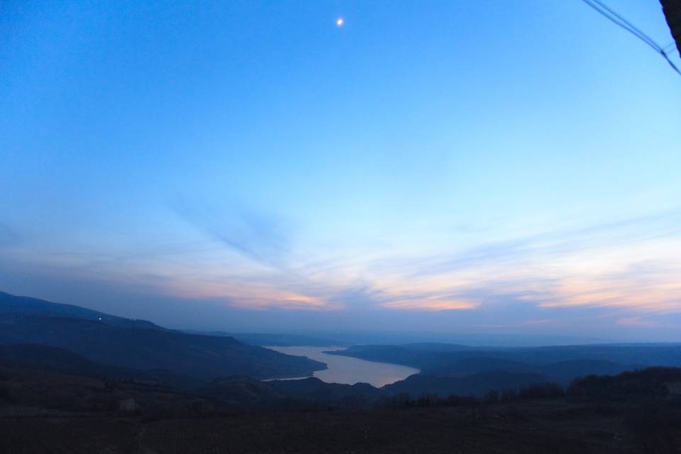 View on the lake