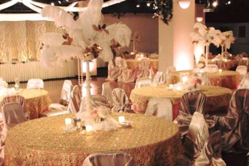 1920's theme decor